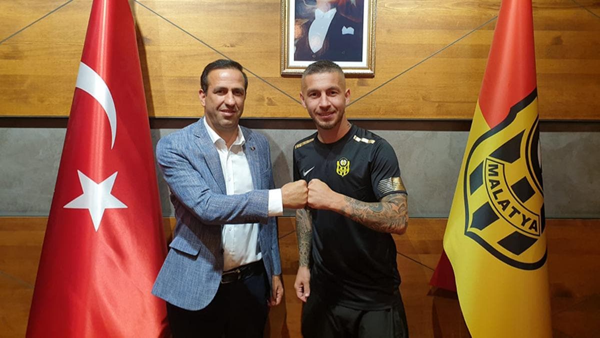 Galatasaray'dan ayrlan Adem Byk resmen Yeni Malatyaspor'da