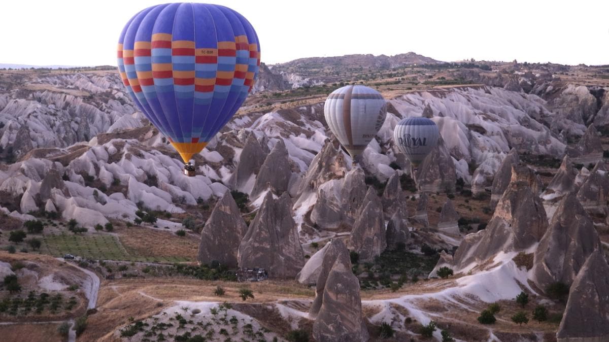 Kapadokya'daki mze ve ren yerlerini 'yeni normal'de 255 bin turist ziyaret etti 