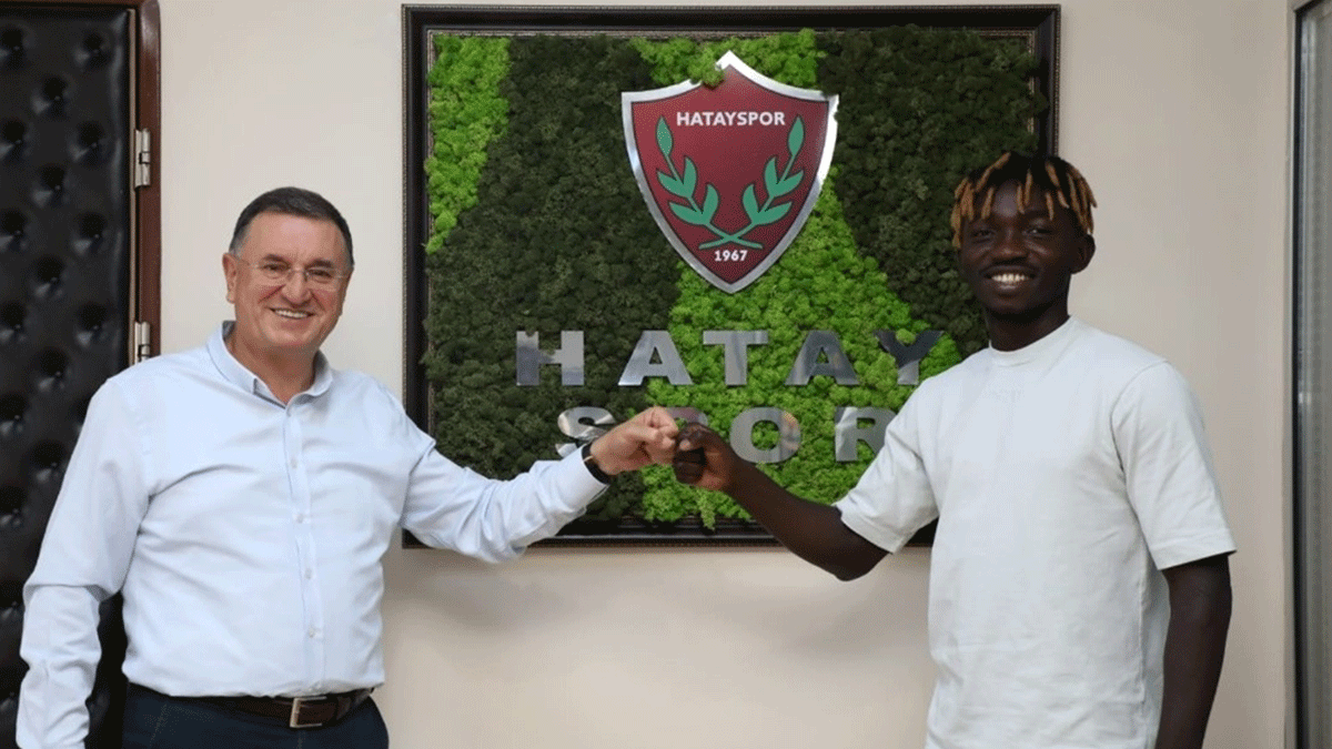 Hatayspor Monaco'dan y�ld�z ismi kadrosuna katt�