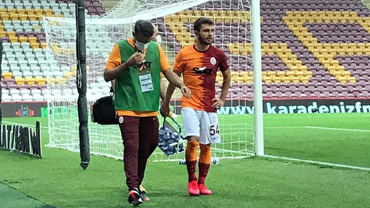 Galatasaray'da Emre K�l�n� sakatland�