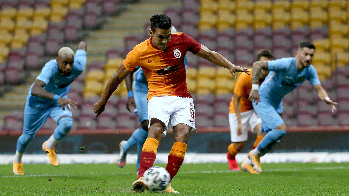 Radamel Falcao performans�yla tam not ald�