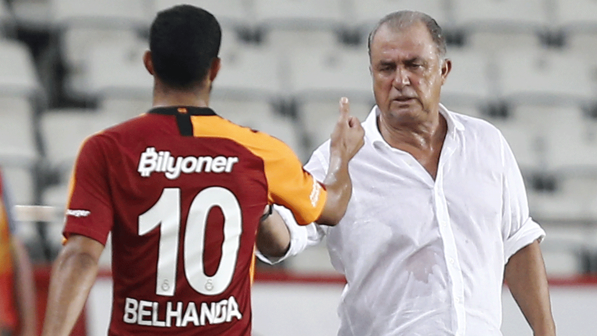 Belhanda'dan Fatih Terim s�zleri! 'Falcao ile oynamak bir zevk'