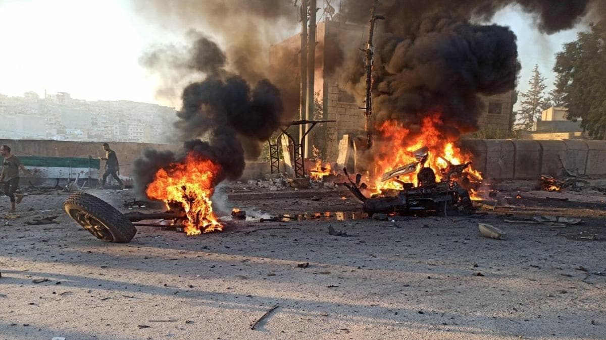 Hatay Valiliinden Afrin'deki terr saldrsna ilikin aklama
