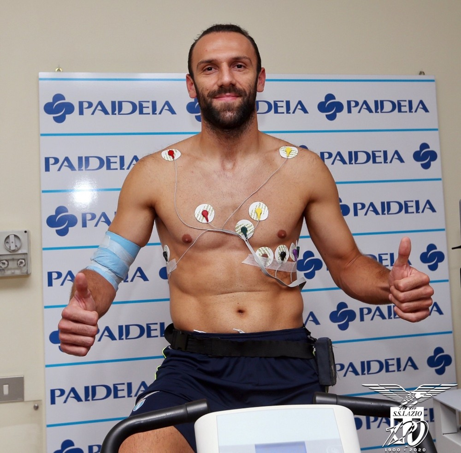 Lazio'nun yeni transferi Vedat Muriqi'ye sa�l�k kontrol�