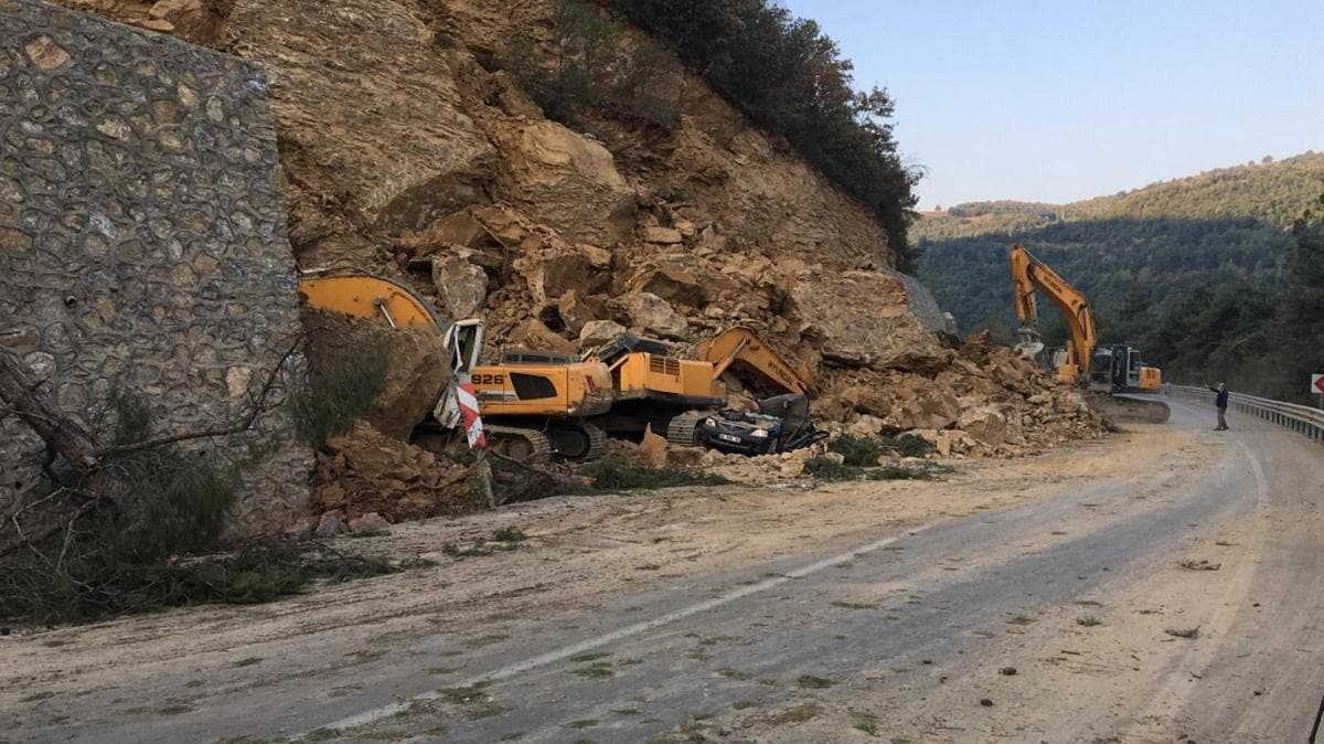 Bursa'da toprak kaymas: 1 kii hayatn kaybetti