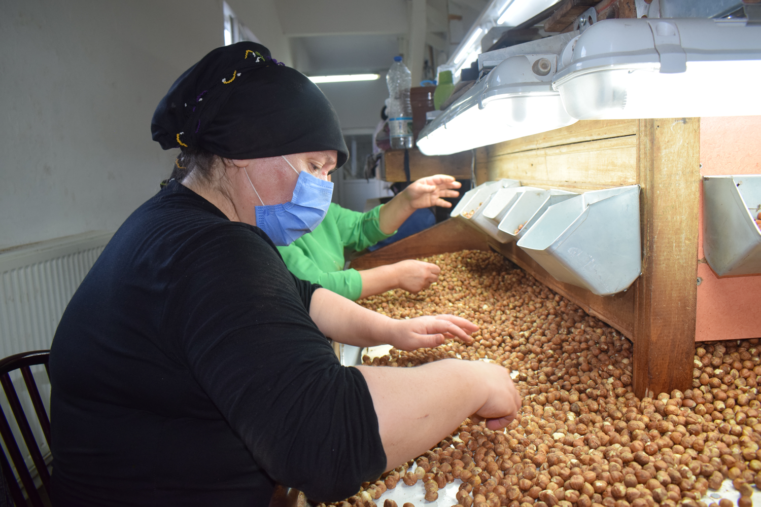 F�nd�k kad�nlar�n elinde ince bir i��ilikten ge�erek ihracatta de�er kazan�yor