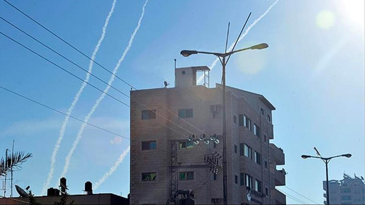 Gazze'den srail'e roket atld: 2 yaral