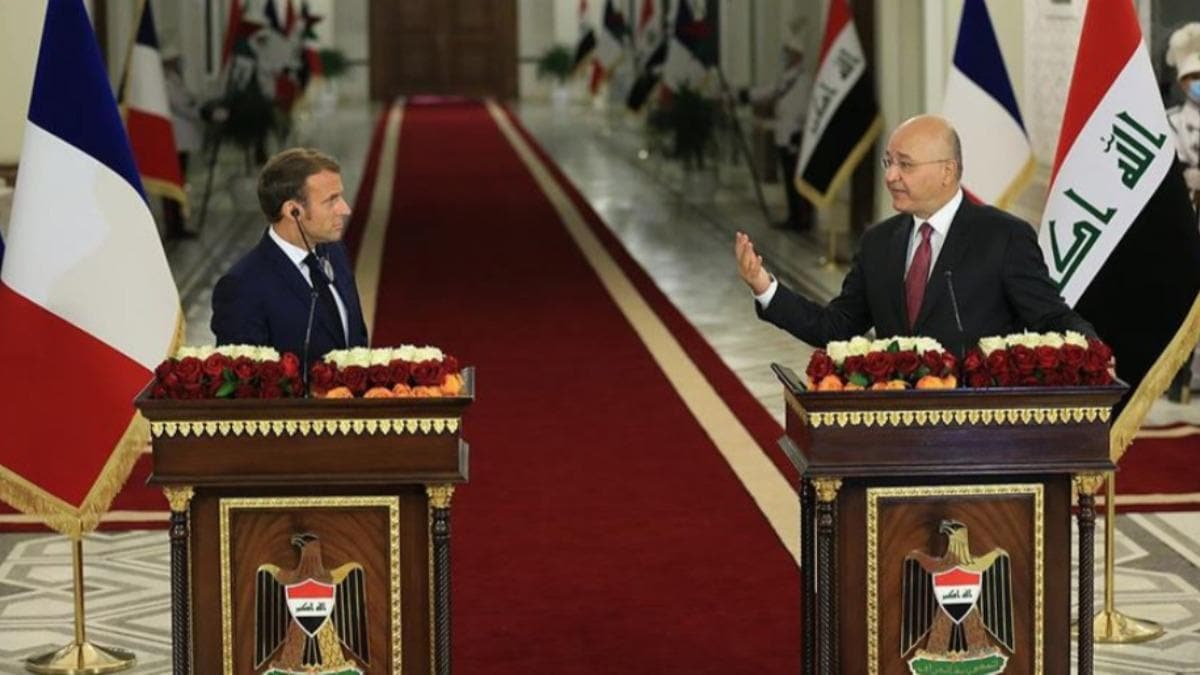 Macron Trkiye kartln Irak siyasetine tamaya alyor