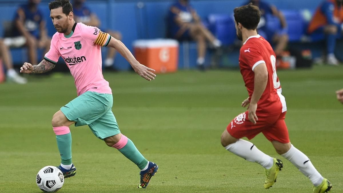 Barcelona'da Messi maa damga vurdu