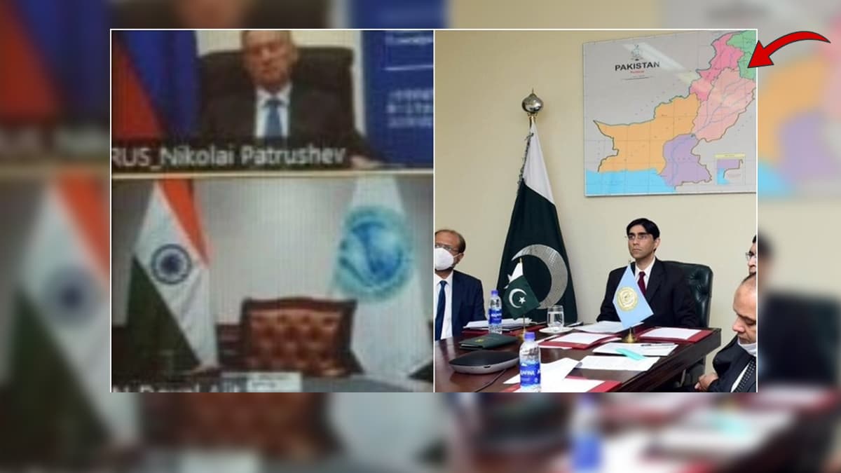 Pakistan'dan Hindistan'� ��ld�rtan harita! SCO toplant�s�n� terk ettiler