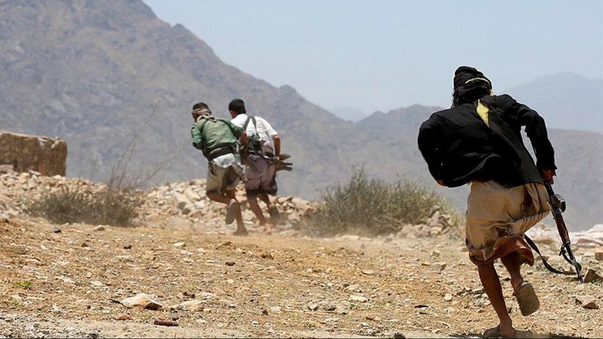 Yemen'de ordu ile Husiler arasnda atma: 22 Husi milis ld
