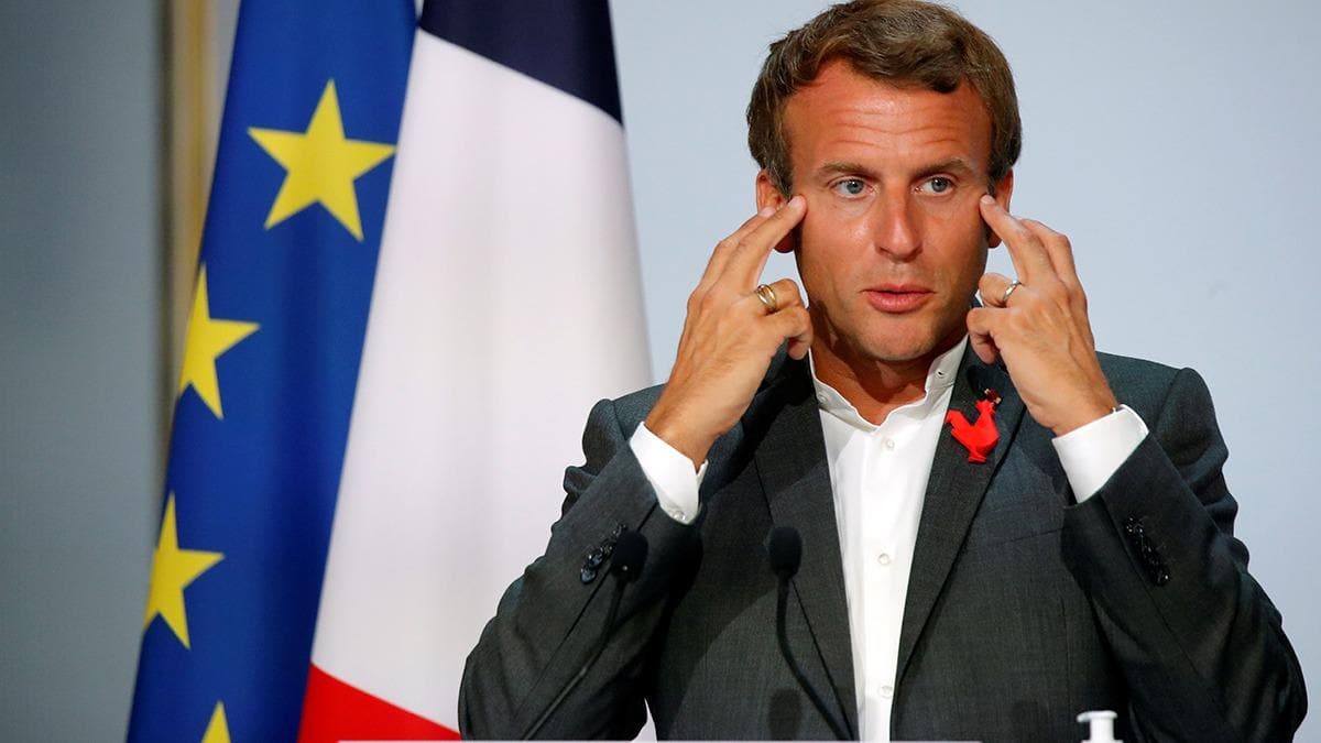 Dikkat eken Macron aklamas: Napolyon olma ryas peinde