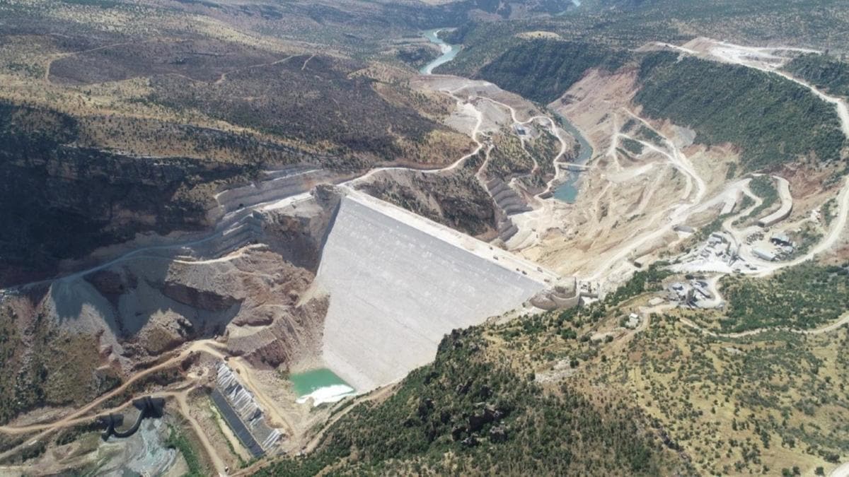 Trkiye'nin ikinci byk sulama baraj olacak Silvan'da nemli bir eik ald