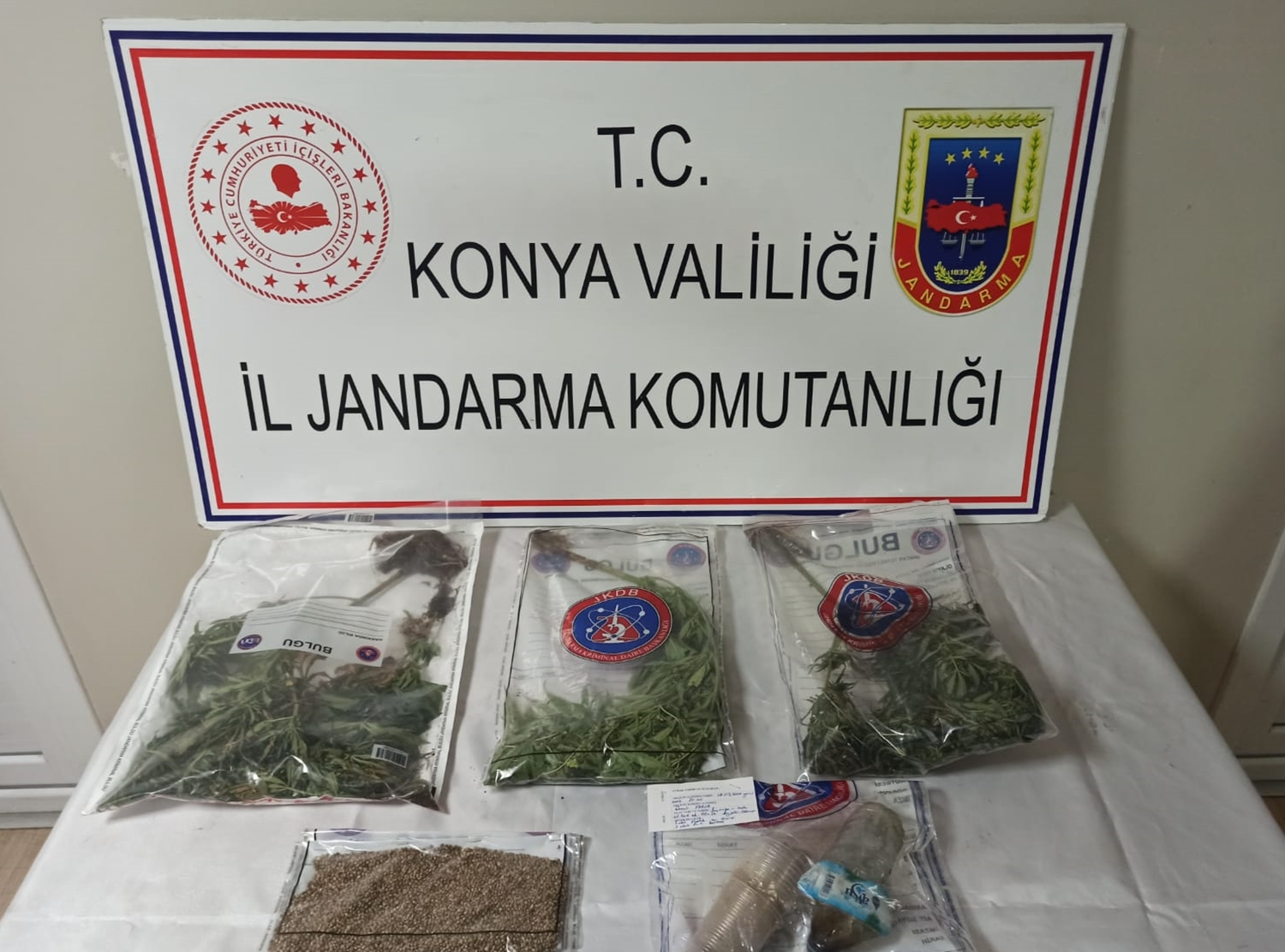 Beyehir'de uyuturucu operasyonu: 1 gzalt