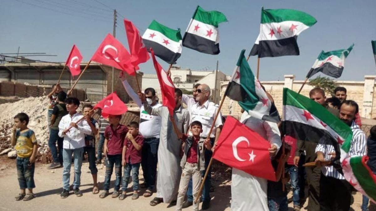 dliblilerden Trk askerine destek gsterisi