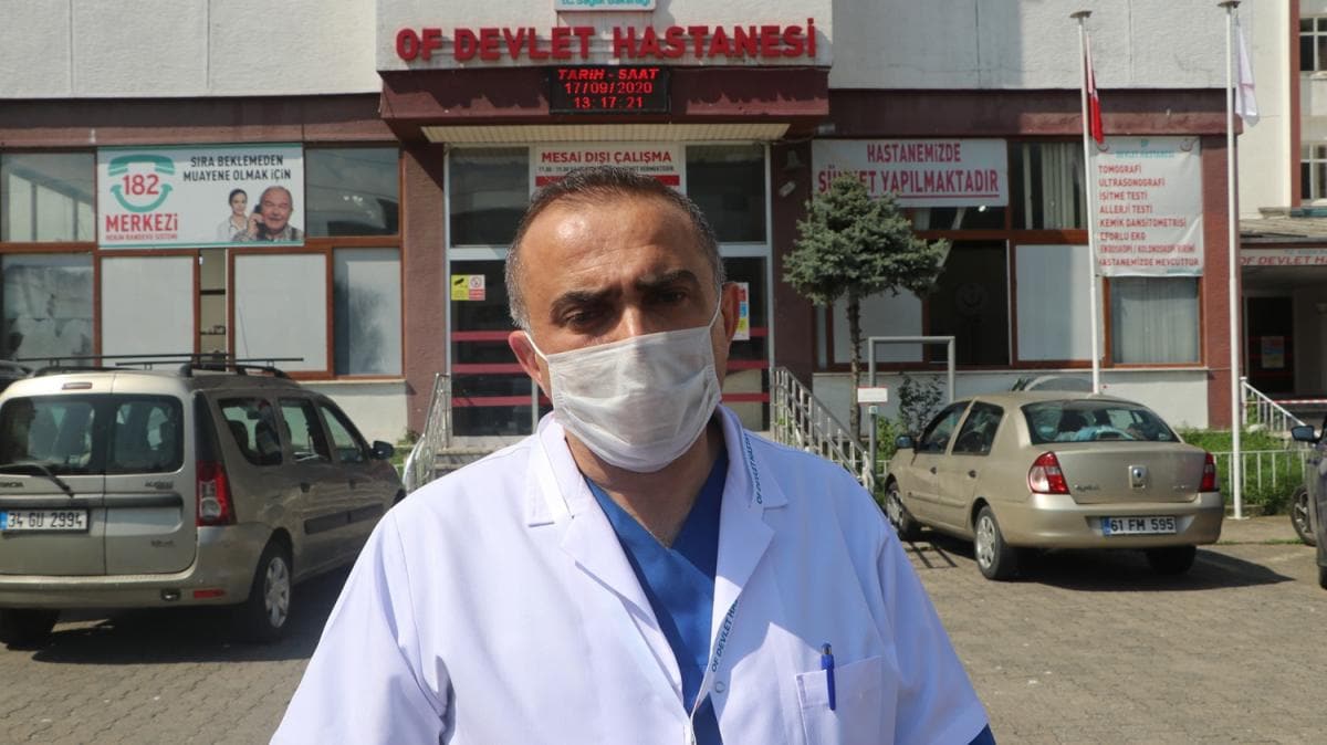 Kovid-19'u yenen bahekim Opr. Dr. aban Uysal salna kavuarak grevinin bana dnd 