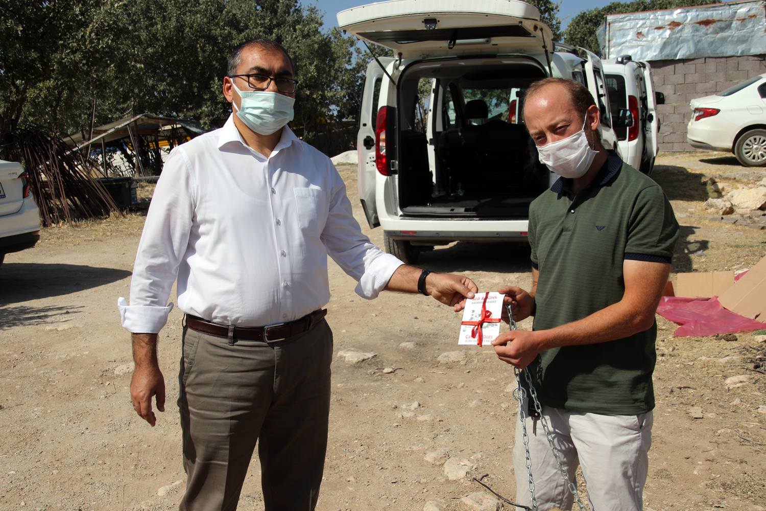 Koyunlar� telef olunca �areyi C�MER'e yazmakta buldu... Talebi devlet eliyle yerine getirildi