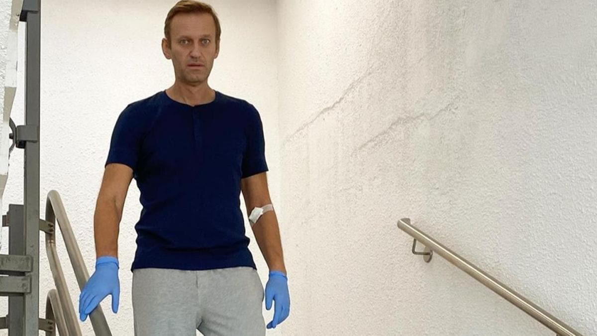 Navalni tedavi grd hastanede yrd bir fotoraf paylat