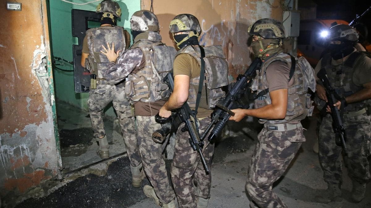 Adana'da terr rgt DEA operasyonu