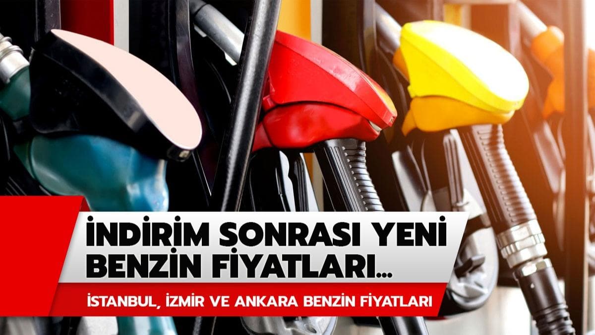 stanbul, Ankara ve zmir gncel benzin fiyatlar! ndirim sonras benzin fiyatlar ne kadar oldu?   