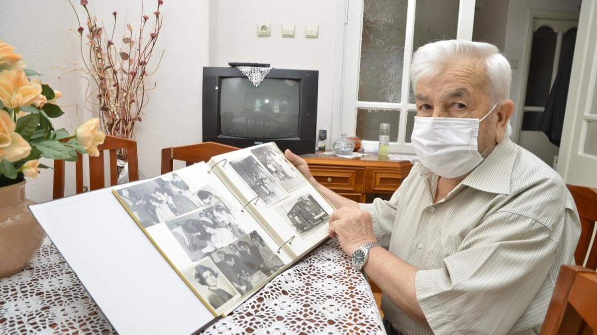 83 yanda yakaland Kovid-19'u yenen  Ahmet dede: Hamdolsun kanser tedavisi gren eime bulatrmadm
