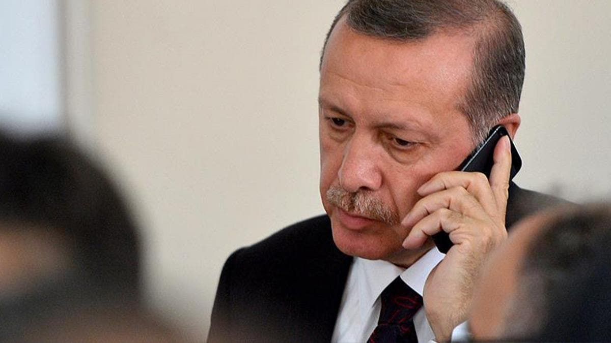 Bakan Erdoan Krgzistan Cumhurbakan Ceenbekov ile telefonda grt