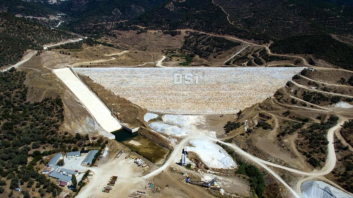 zmir'deki Rahmanlar Baraj'nn 2 ay sonra faaliyete gemesi hedefleniyor