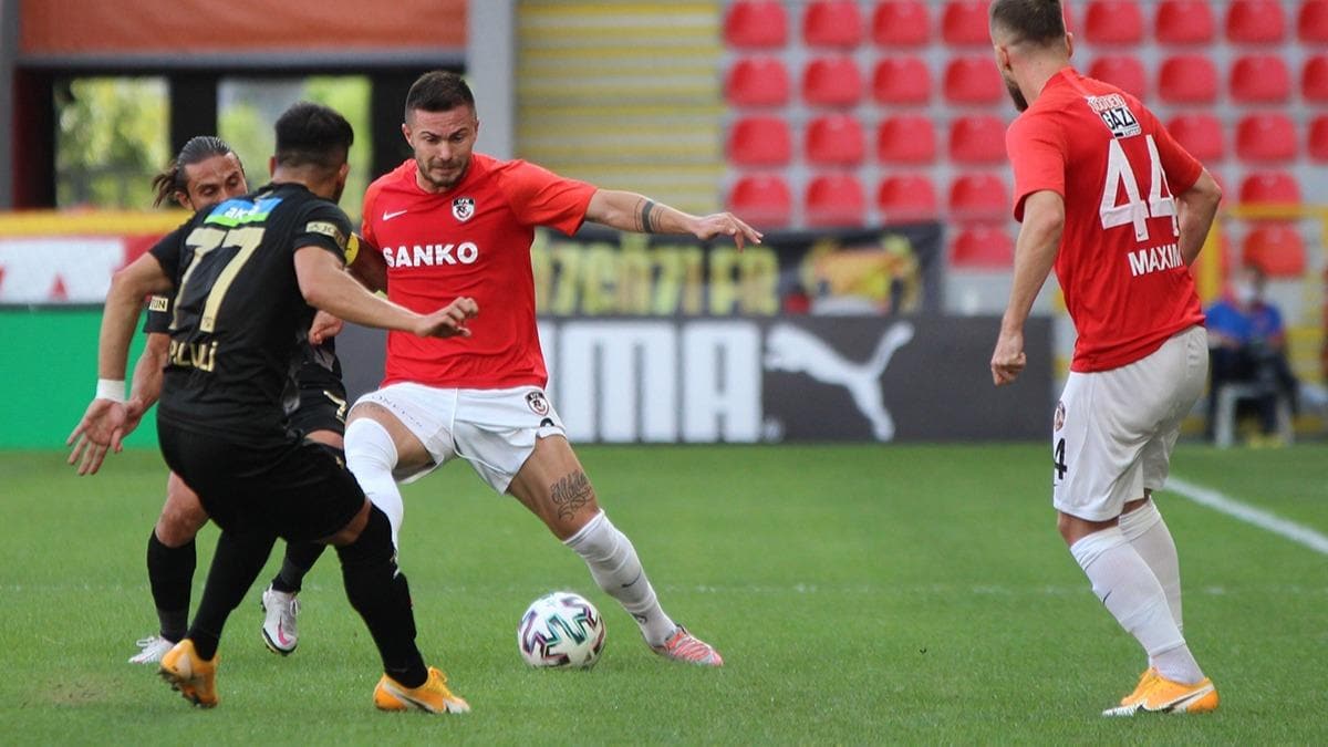 Ma sonucu: Gztepe 2-2 Gaziantep FK