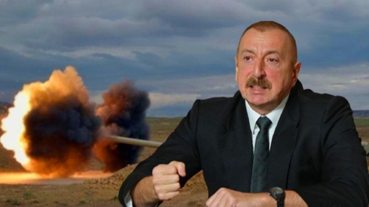 Azerbaycan Cumhurbakan Aliyev: Ermenistan ordusuna ait askeri aralar imha ettik