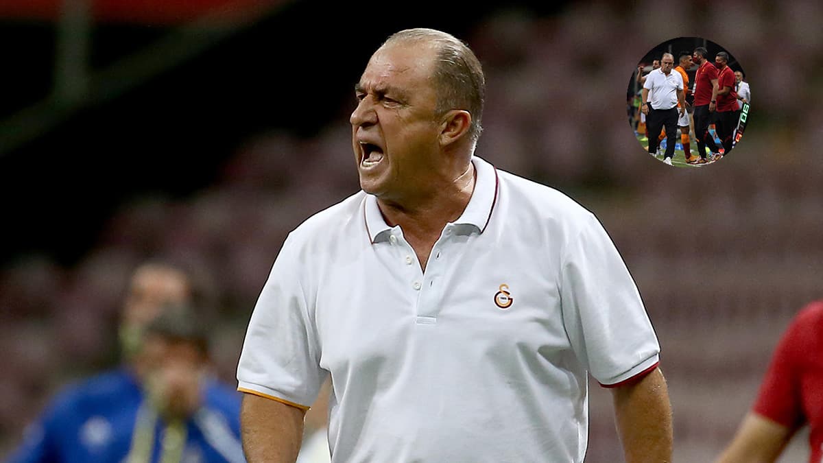 Fatih Terim k�plere bindi
