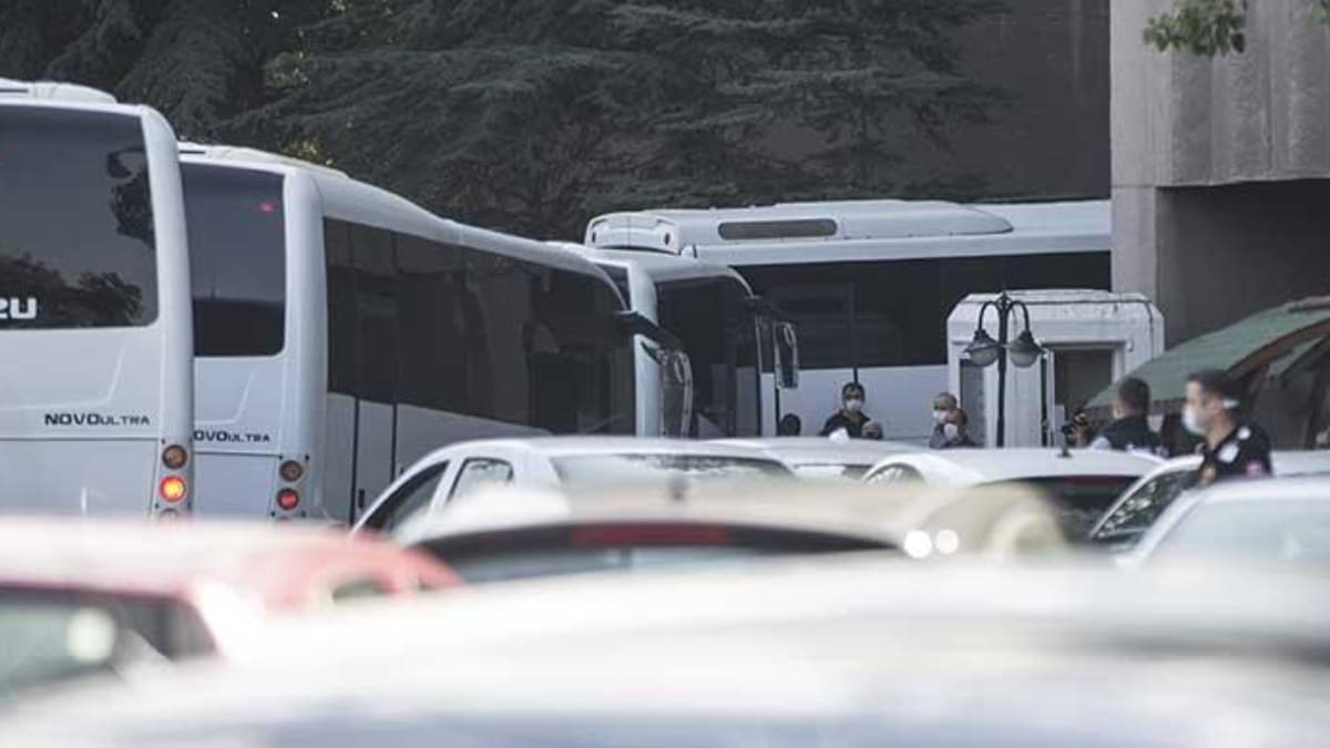 Kobani operasyonunda g�zalt�na al�nan HDP'liler adliyede