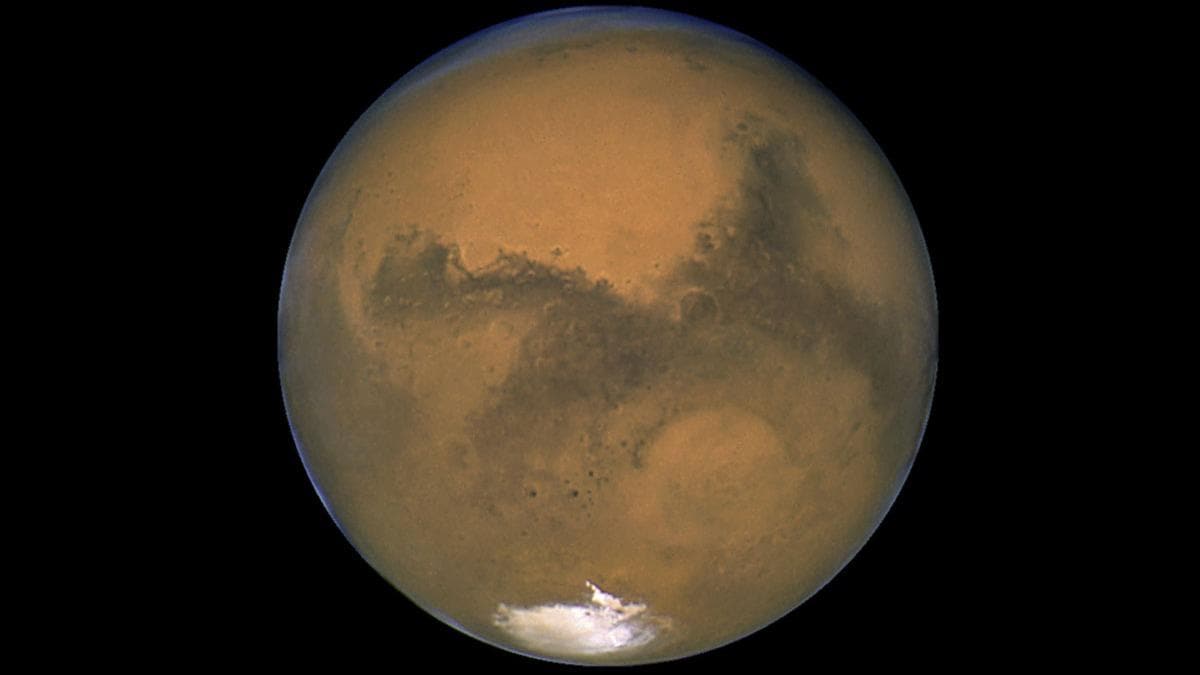 Mars'n gney kutbunda yer altnda tuzlu su glnn yan sra gletler bulunuyor olabilir