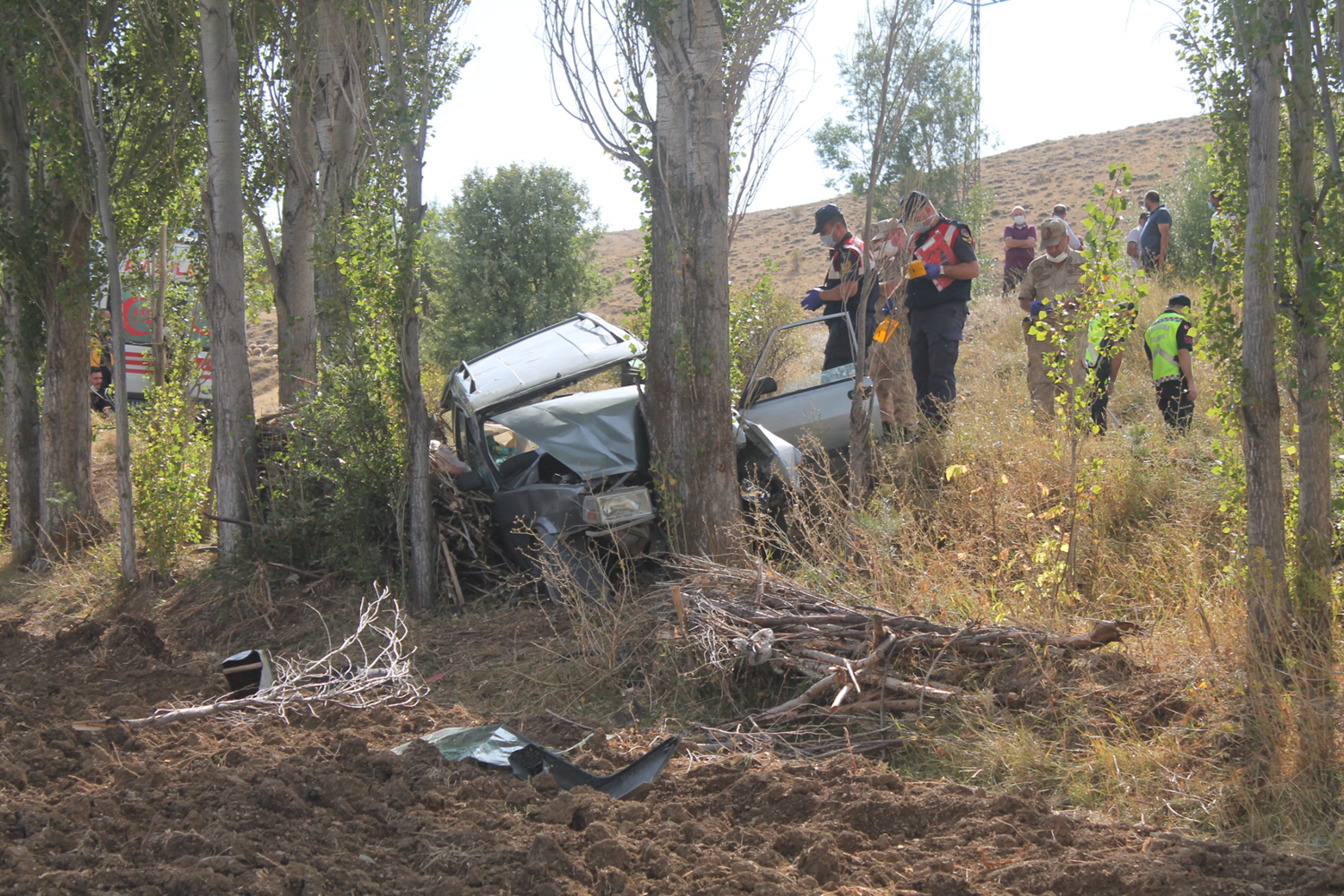 Bayburt'ta trafik kazas�: 1 �l�