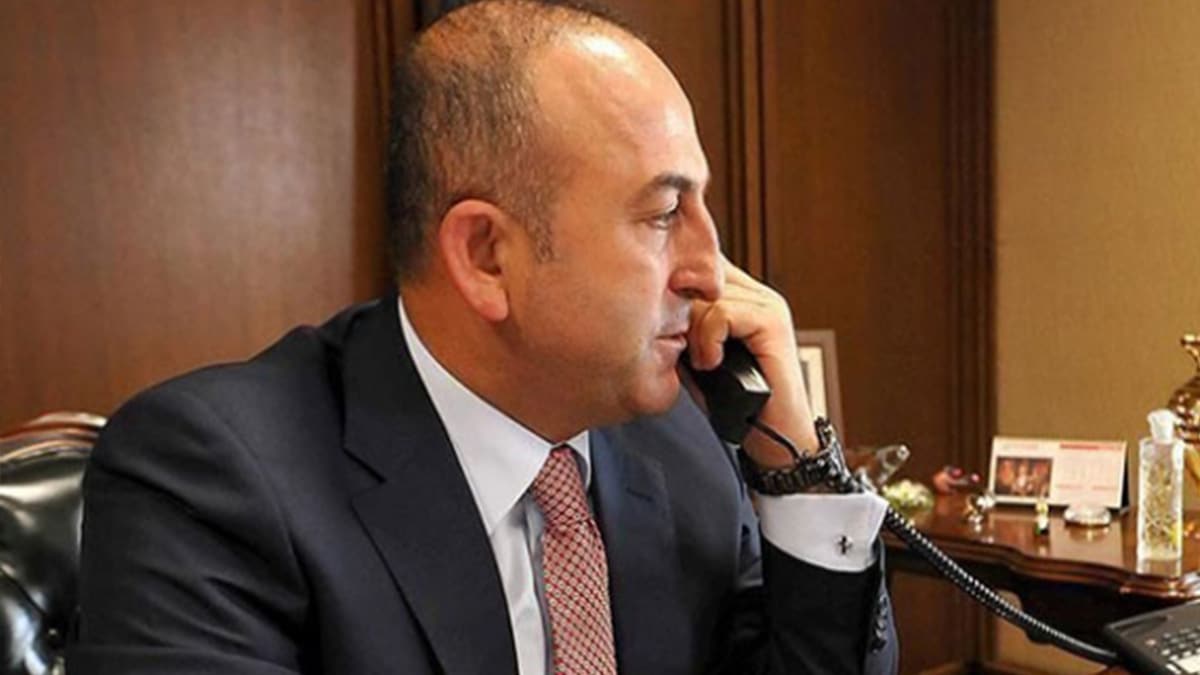 �avu�o�lu'ndan Kuveyt'in Ankara B�y�kel�isi Al-Zawawi'ye taziye telefonu