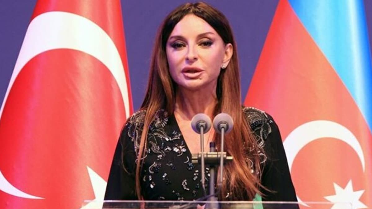 Mihriban Aliyeva: Karde� T�rk halk�na ve bizzat Cumhurba�kan� Erdo�an'a minnettar�m