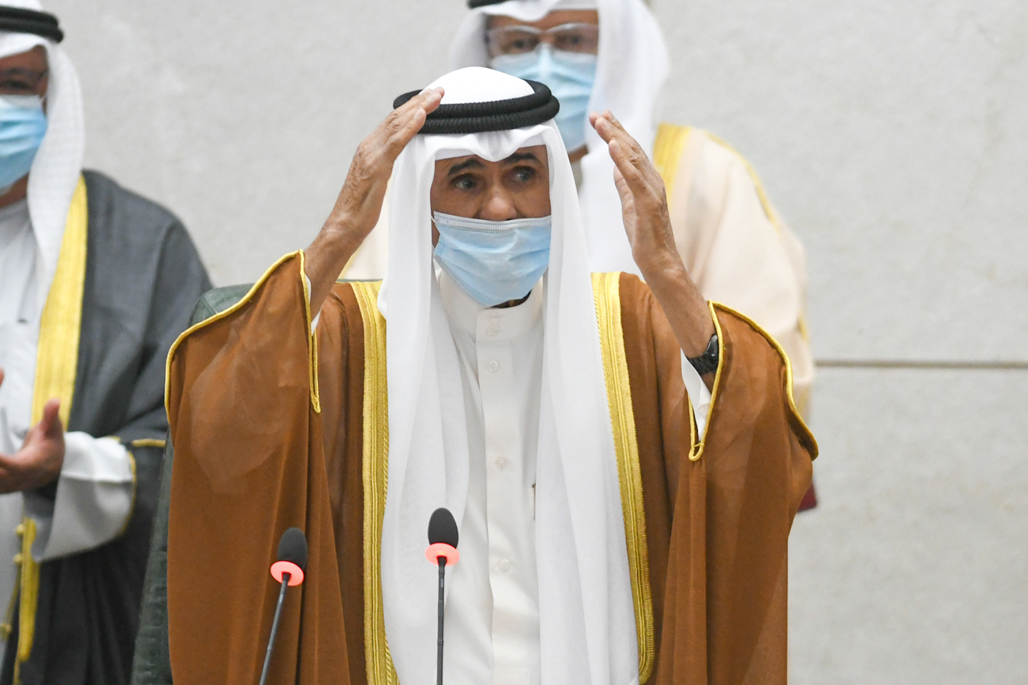 Kuveyt'in yeni emiri �eyh Nevvaf yemin etti