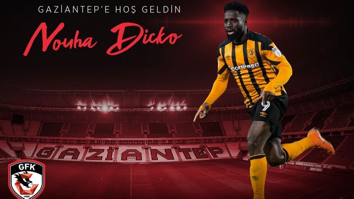 Gaziantep FK, Malili golc Nouha Dicko ile anlat