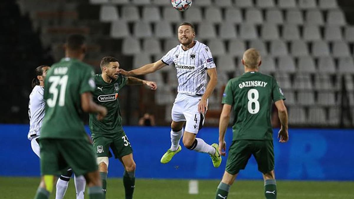 �ampiyonlar Ligi'nde PAOK, Krasnodar'a elendi
