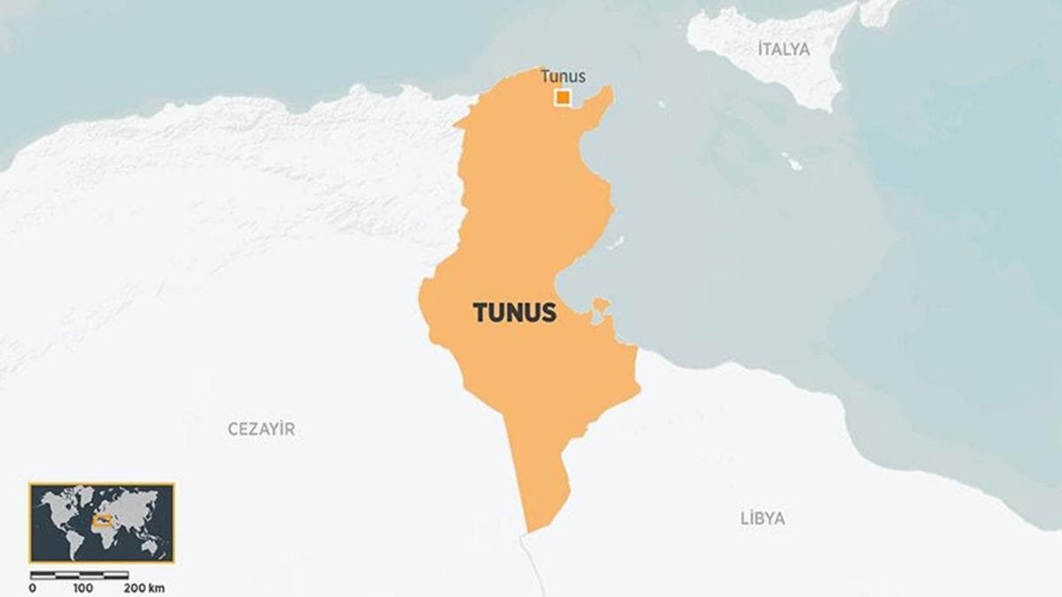 Tunus'ta Kovid-29 protestosu