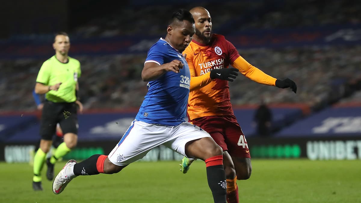 Marcao, Galatasaray kariyerinde ilk gol�n� Rangers'a att�