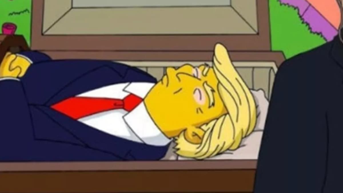 Trump Kovid-19'a yakaland, herkes bunu paylat! Simpsonlar yine bilecek mi?