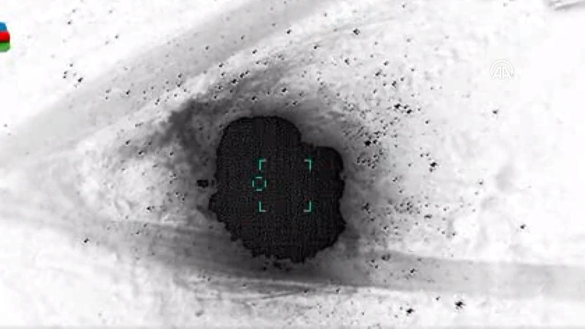 Azerbaycan ordusu nokta at ile imha etti