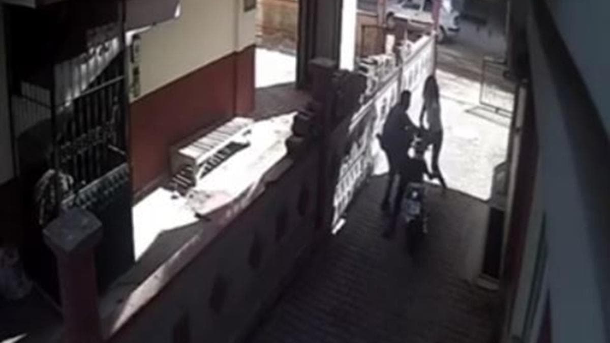 Hrszlar neye uradklarn ard: Gen kz pencereden atlayp motosikletini kurtard 