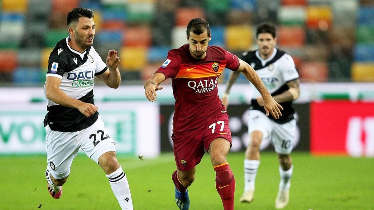 Roma, Tolgay Arslan'l Udinese'yi tek golle geti