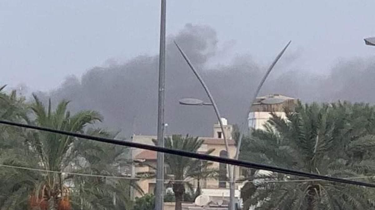 Libya ordusuna ait mhimmat deposunda byk patlama 