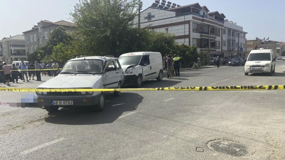 Hafif ticari ara ile otomobil arpt, bir kii hayatn kaybetti