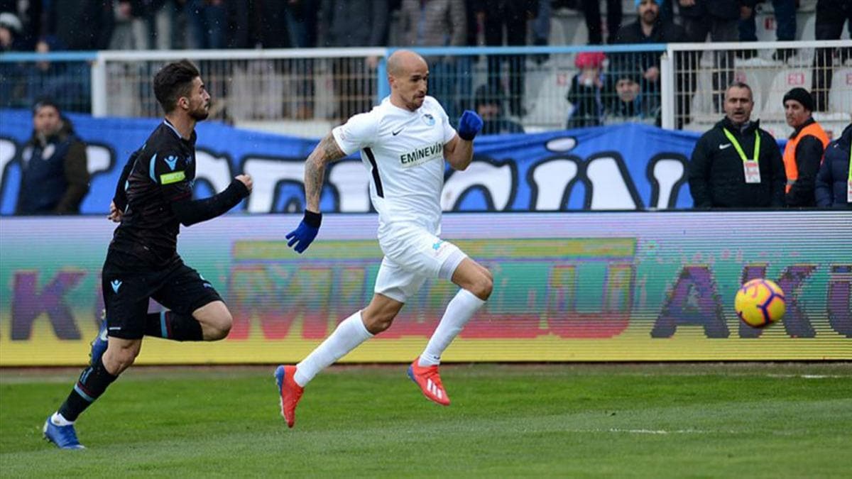 Milli ma arasnda Erzurumspor - Trabzonspor kapmas