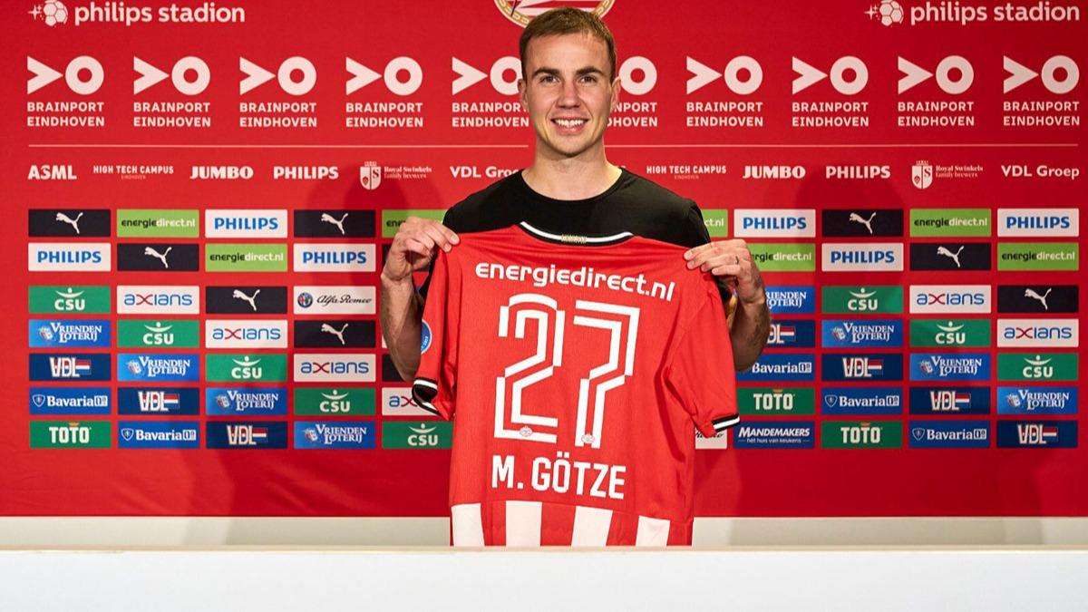 Mario Gtze, PSV'ye transfer oldu