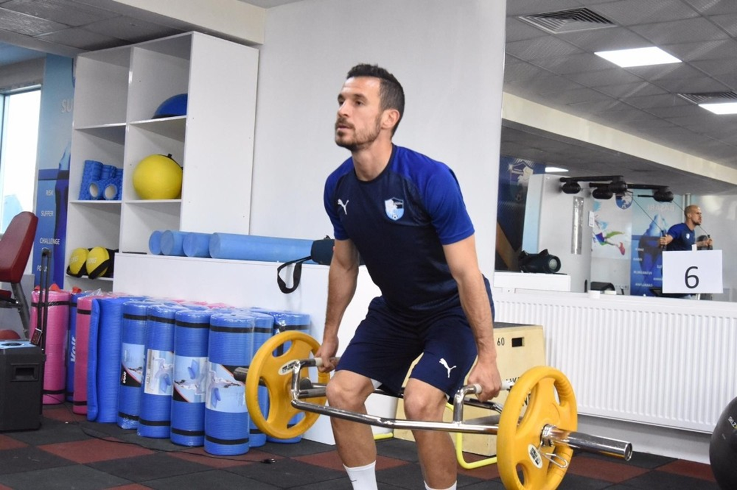 Erzurumspor'dan kuvvet �al��mas�