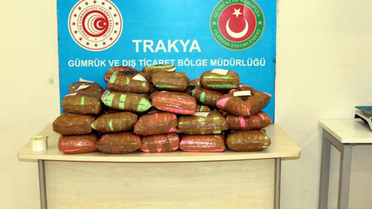 50 milyon liralk uyuturucu hap yakaland